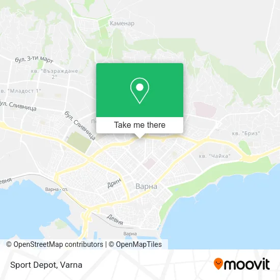 Карта Sport Depot