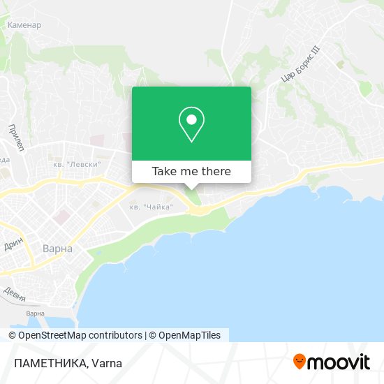 ПАМЕТНИКА map