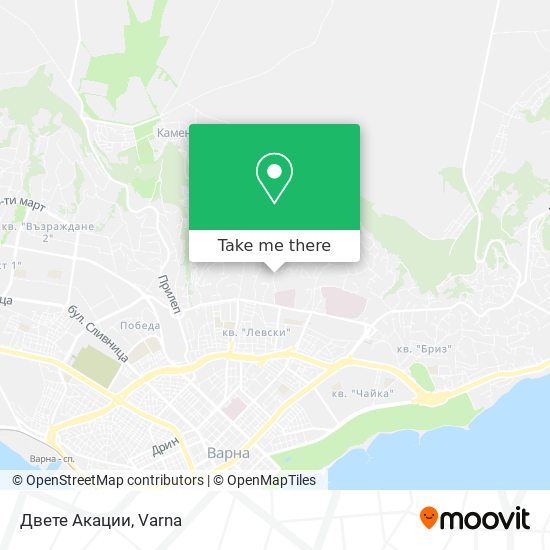 Двете Акации map