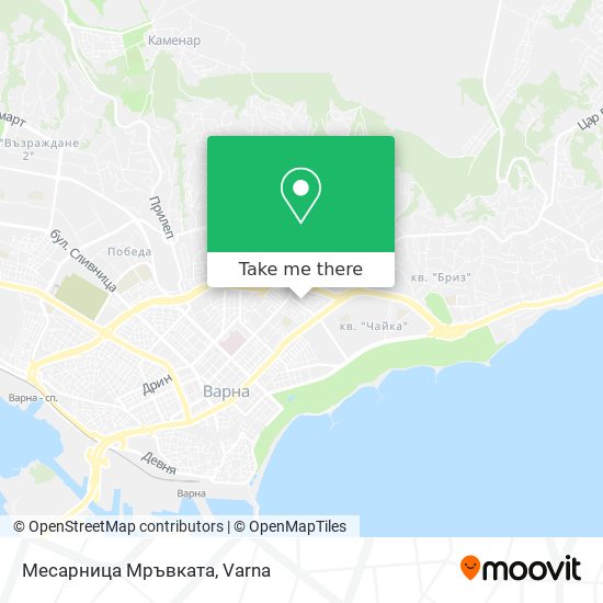 Месарница Мръвката map
