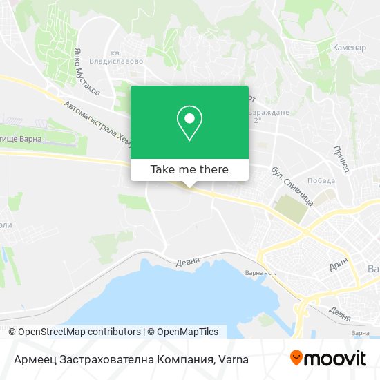 Армеец Застрахователна Компания map