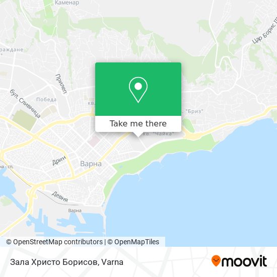 Зала Христо Борисов map