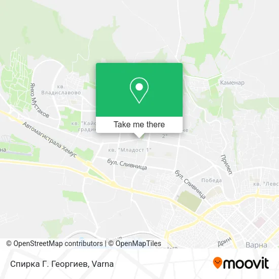 Карта Спирка Г. Георгиев