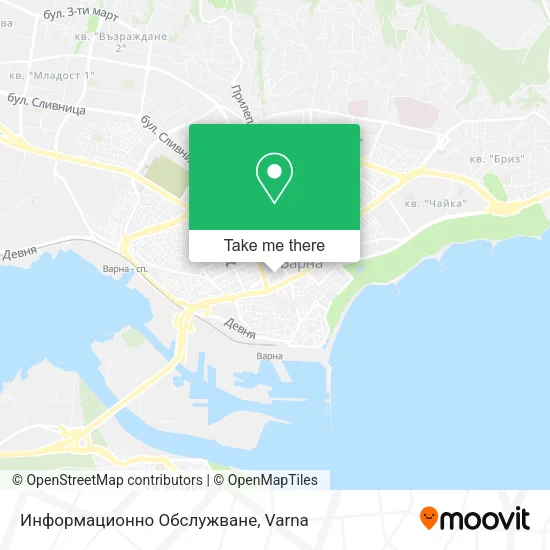 Карта Информационно Обслужване