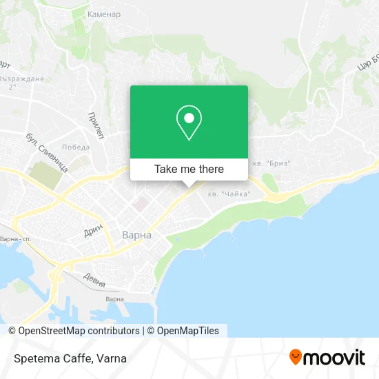 Карта Spetema Caffe