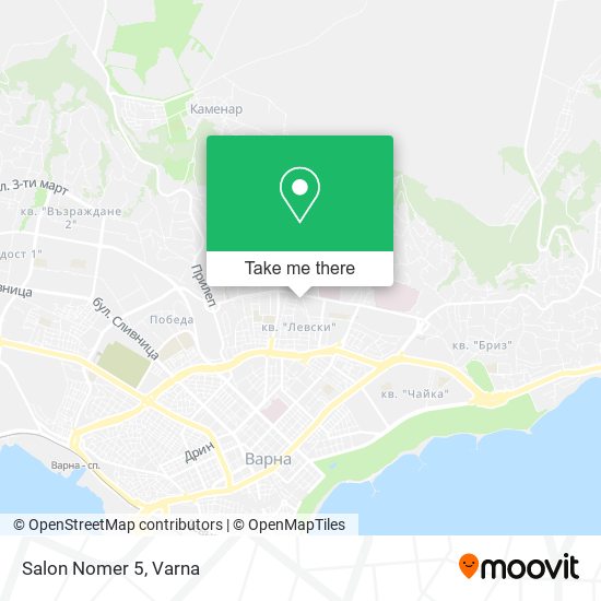 Salon Nomer 5 map