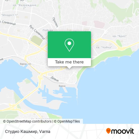 Студио   Кашмир map