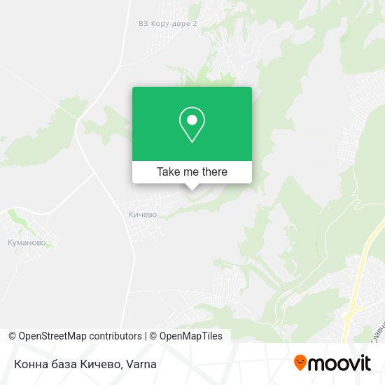 Карта Конна база  Кичево