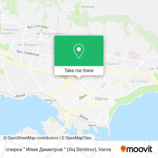 спирка “ Илия Димитров ” (Iliq Dimitrov) map
