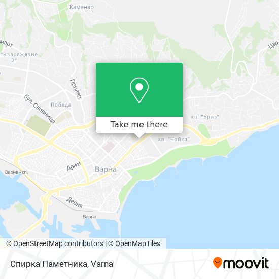 Спирка  Паметника map