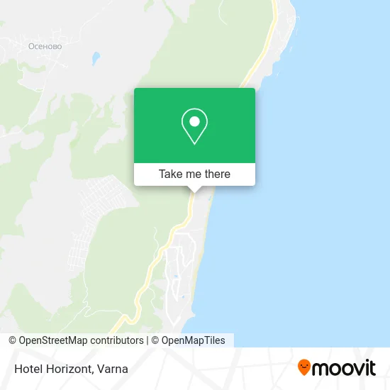 Карта Hotel Horizont