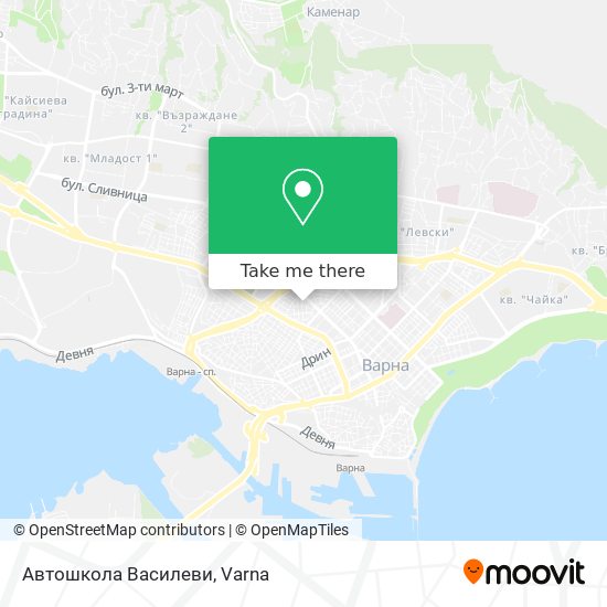 Автошкола  Василеви map