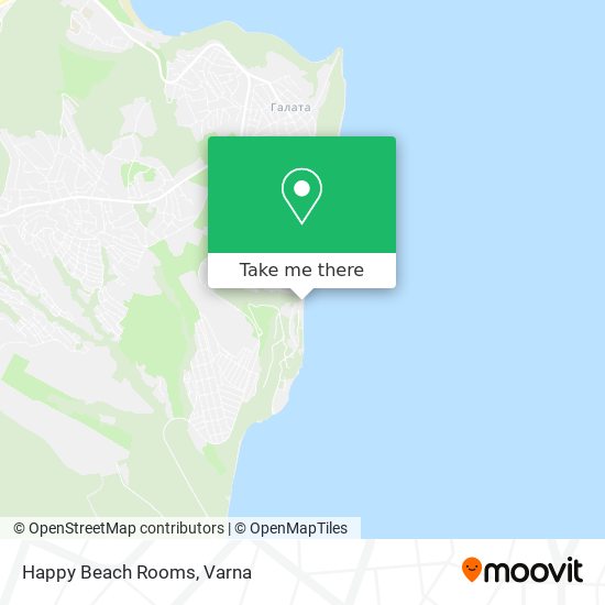 Happy Beach Rooms map