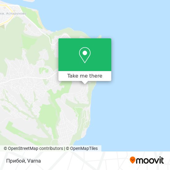 Прибой map