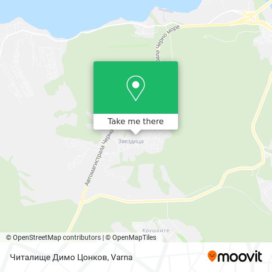 Читалище Димо Цонков map