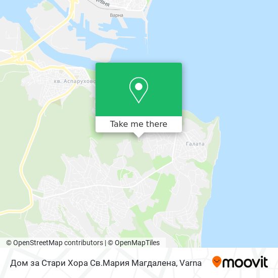 Дом за Стари Хора Св.Мария Магдалена map