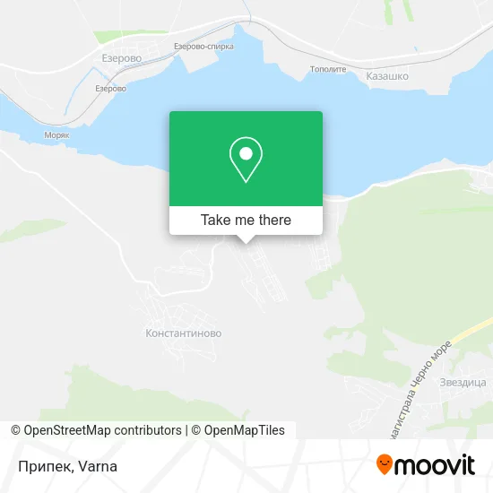 Карта Припек