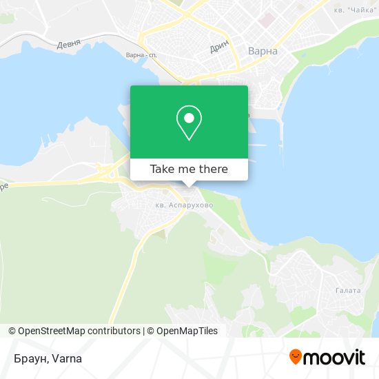 Браун map