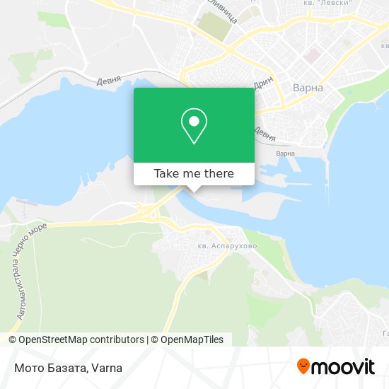 Мото Базата map