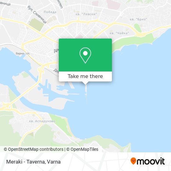Meraki - Taverna map