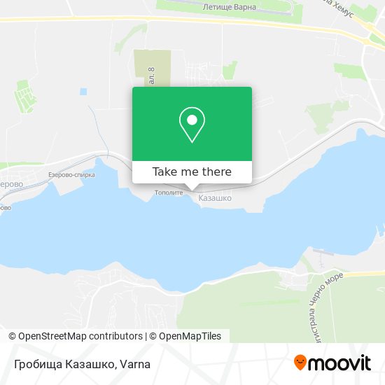 Гробища Казашко map