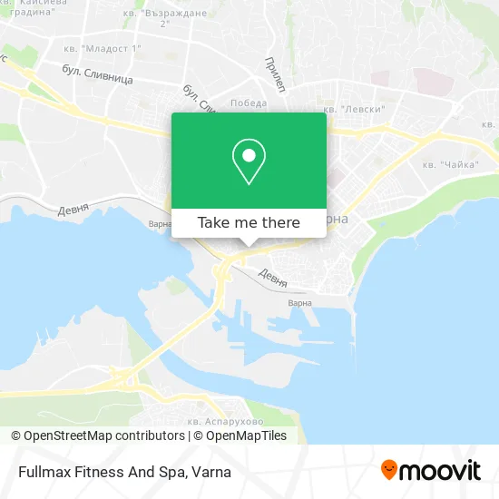 Карта Fullmax Fitness And Spa