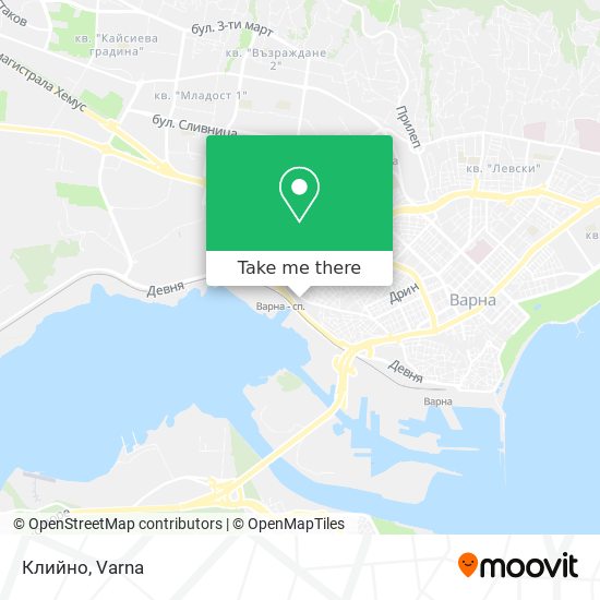 Клийно map