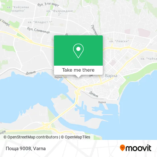 Карта Поща 9008