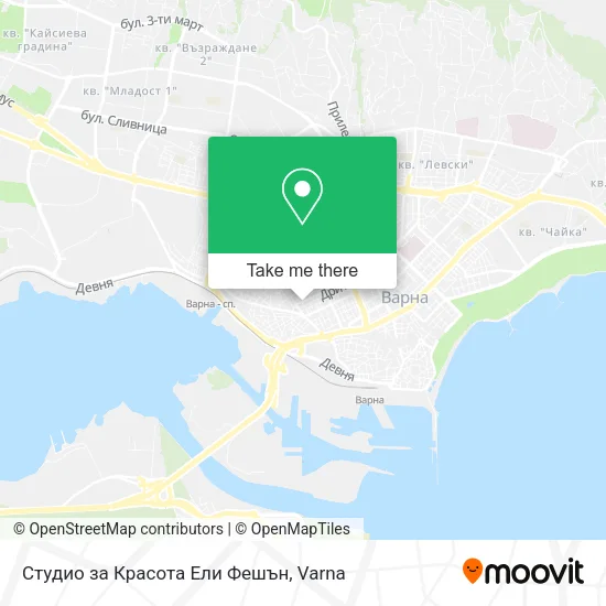 Карта Студио за Красота Ели Фешън