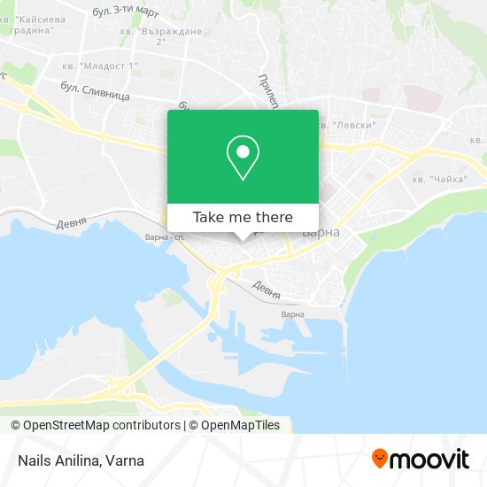 Nails Anilina map