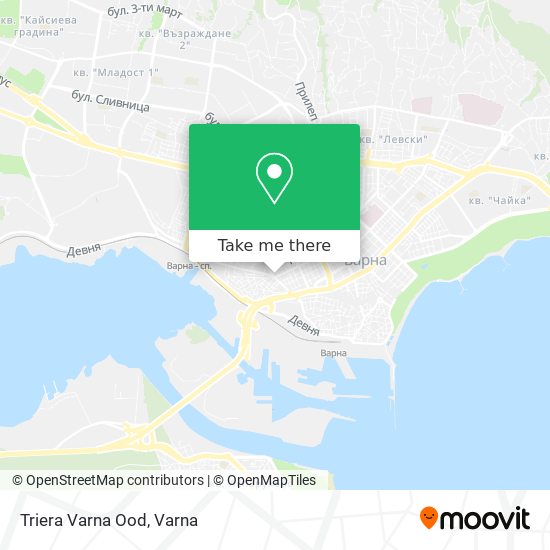 Triera Varna Ood map