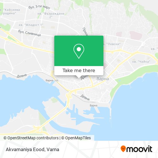 Akvamaniya Eood map