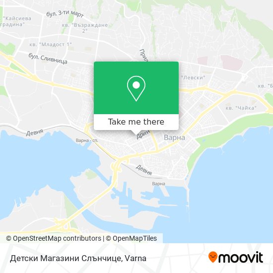 Детски Магазини Слънчице map