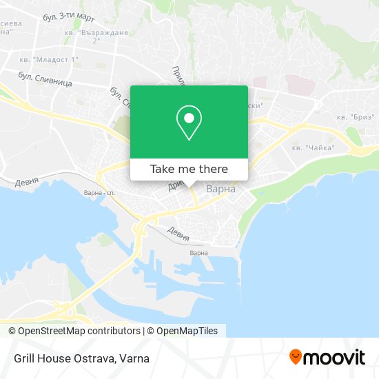 Grill House Ostrava map