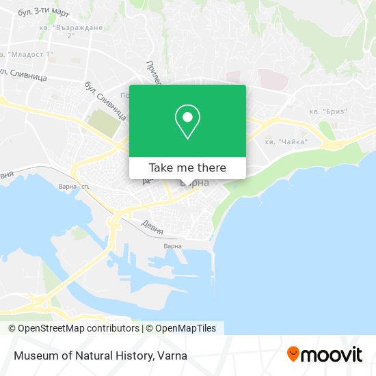Museum of Natural History map