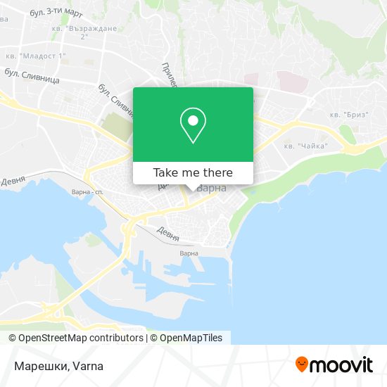 Марешки map