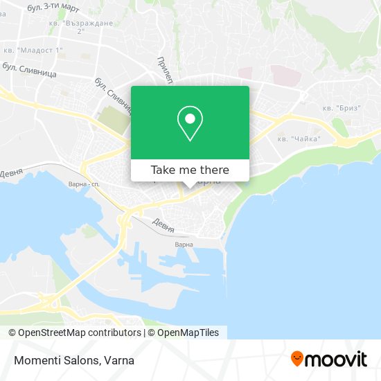 Momenti Salons map