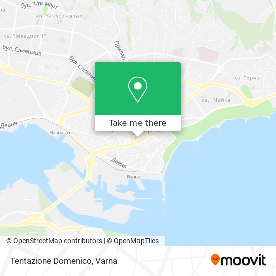 Tentazione Domenico map