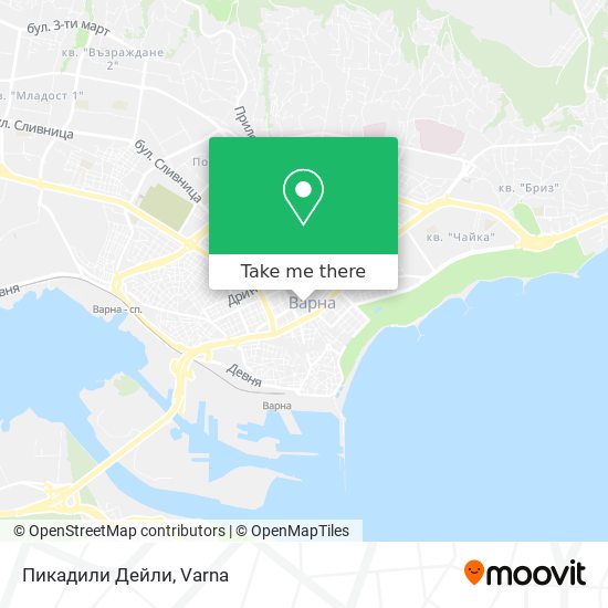 Пикадили Дейли map