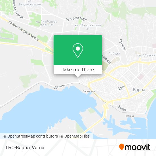 ГБС-Варна map