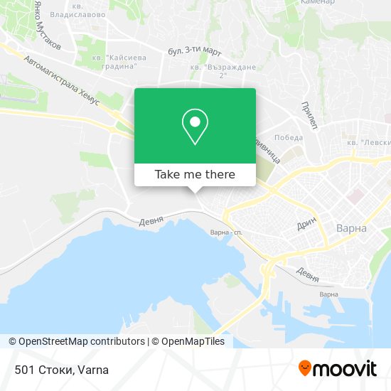 501 Стоки map