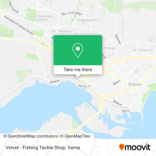 Карта Velvet - Fishing Tackle Shop
