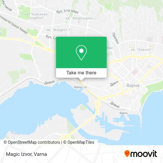 Карта Magic Izvor