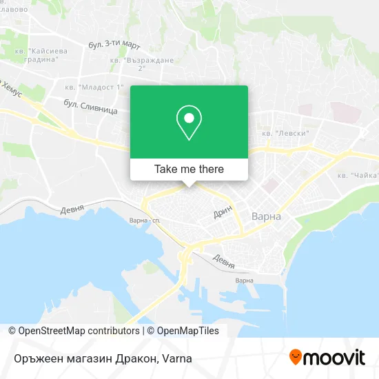 Карта Оръжеен магазин Дракон