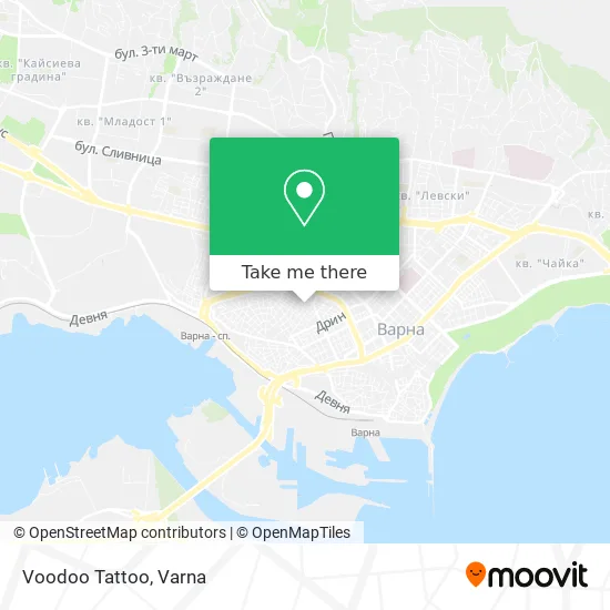 Карта Voodoo Tattoo