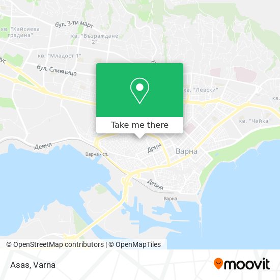 Asas map