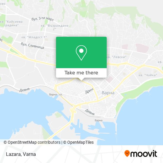 Lazara map