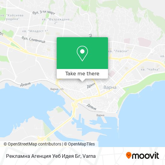 Рекламна Агенция Уеб Идея Бг map
