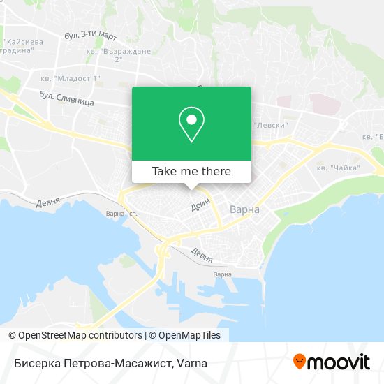 Бисерка Петрова-Масажист map