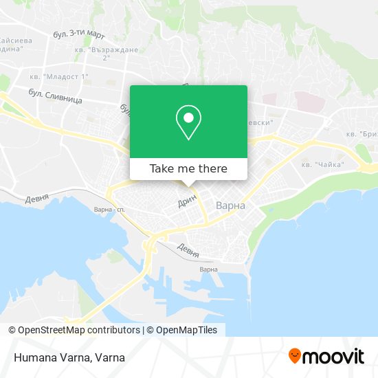 Humana Varna map